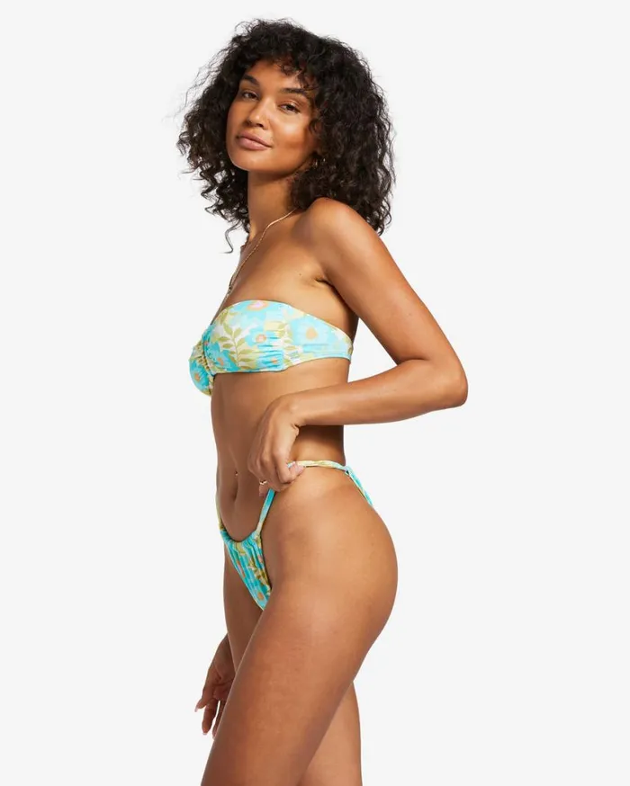 Billabong Summer Sky Ruched Hike Skimpy Bikini Bottoms Multi Womens Bikinis Billabong Summer Sky Ruched Hike Skimpy Bikini Bottoms Multi Womens Bikinis
