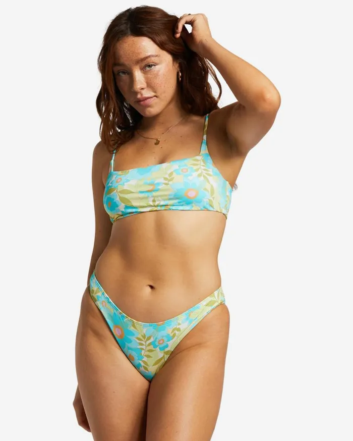 Billabong Summer Sky Zoe Crop Bikini Top Multi Womens Bikini Tops Billabong Summer Sky Zoe Crop Bikini Top Multi Womens Bikini Tops