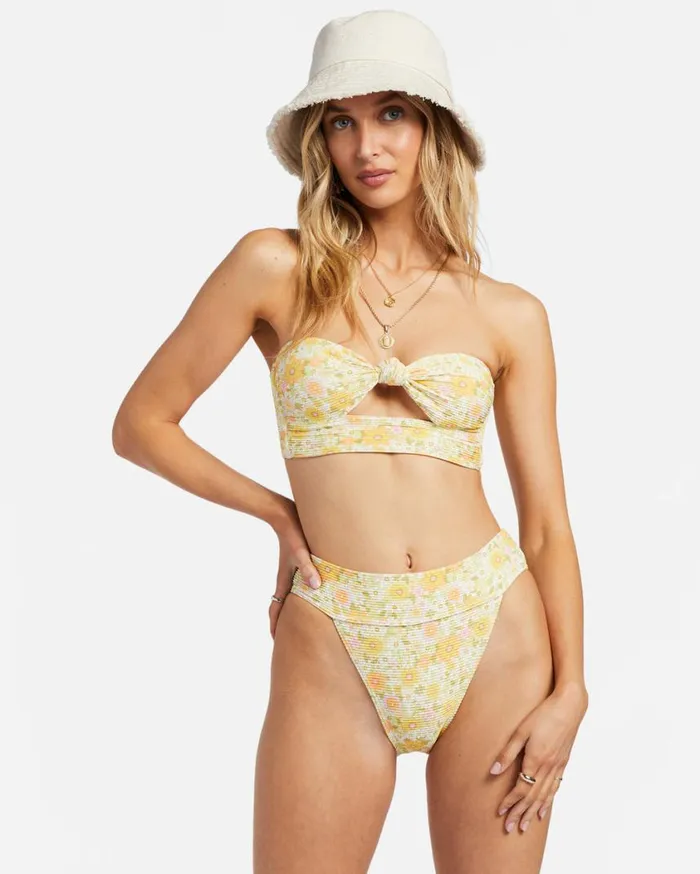 Billabong Sun Worshipper Tanlines Bandeau Bikini Top Multi Womens Bikini Tops Billabong Sun Worshipper Tanlines Bandeau Bikini Top Multi Womens Bikini Tops