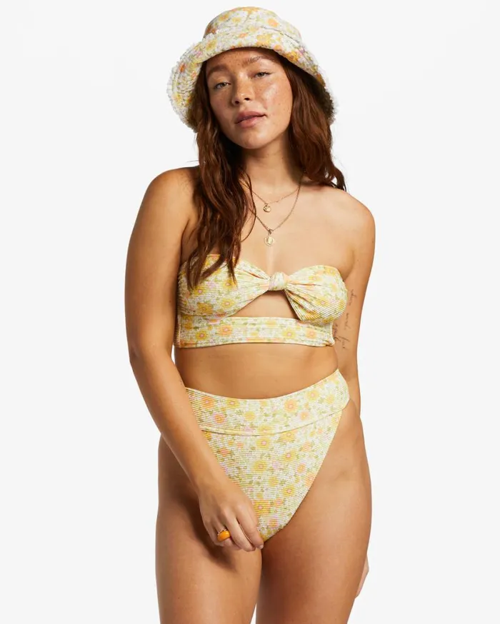 Billabong Sun Worshipper Tanlines Bandeau Bikini Top Multi Womens Bikini Tops Billabong Sun Worshipper Tanlines Bandeau Bikini Top Multi Womens Bikini Tops