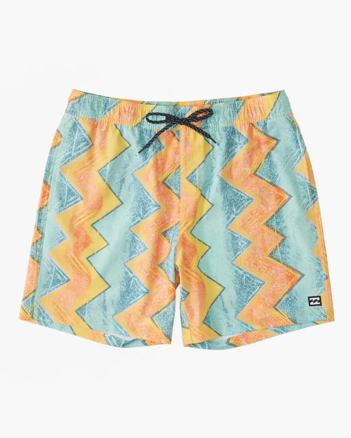 Billabong Sundays Layback 17034 Boardshorts Gold Mens Short Length 16034 8211 175034