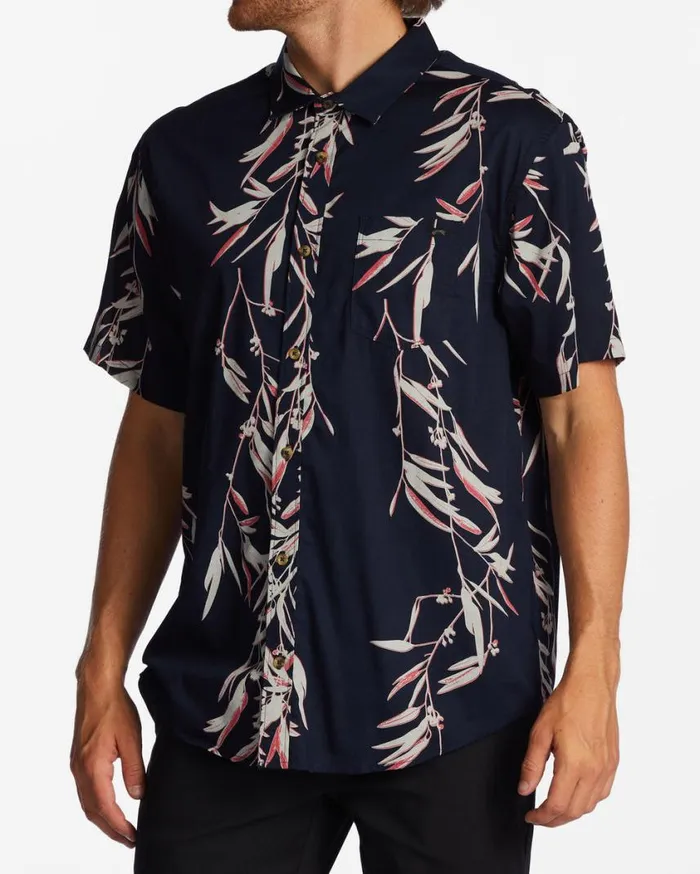 Billabong Sundays Short Sleeve Shirt Night Mens Shirts