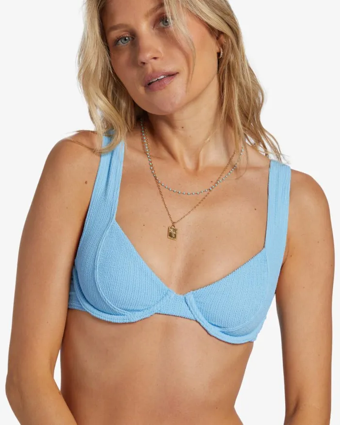 Billabong Sunrays Chloe Underwire Bikini Top Blue Dream Womens Bikini Tops Billabong Sunrays Chloe Underwire Bikini Top Blue Dream Womens Bikini Tops