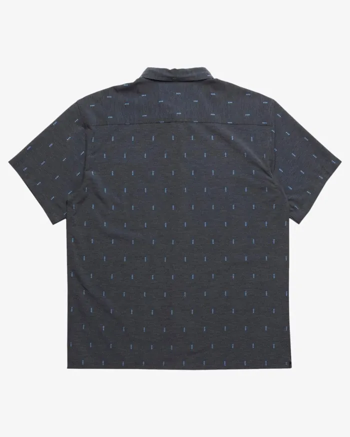 Billabong Surftrek Trail Short Sleeve Woven Shirt Navy Mens Shirts Billabong Surftrek Trail Short Sleeve Woven Shirt Navy Mens Shirts
