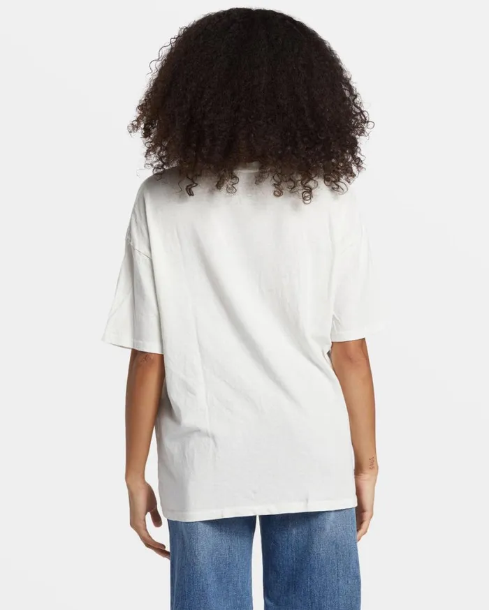 Billabong Vision Of Paradise TShirt Salt Crystal Womens Graphic Tees and Tanks Billabong Vision Of Paradise TShirt Salt Crystal Womens Graphic Tees and Tanks