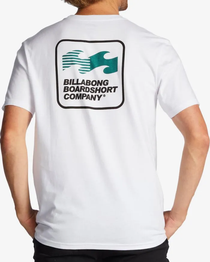 Billabong Walled TShirt White Mens TShirts Billabong Walled TShirt White Mens TShirts
