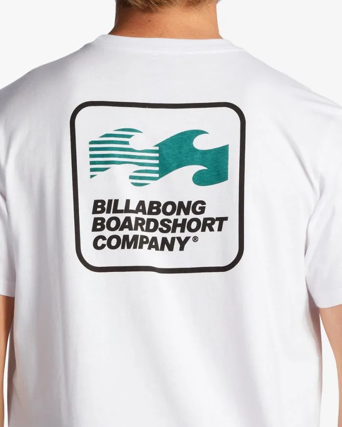 Billabong Walled TShirt White Mens TShirts Billabong Walled TShirt White Mens TShirts