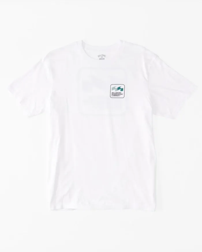 Billabong Walled TShirt White Mens TShirts Billabong Walled TShirt White Mens TShirts