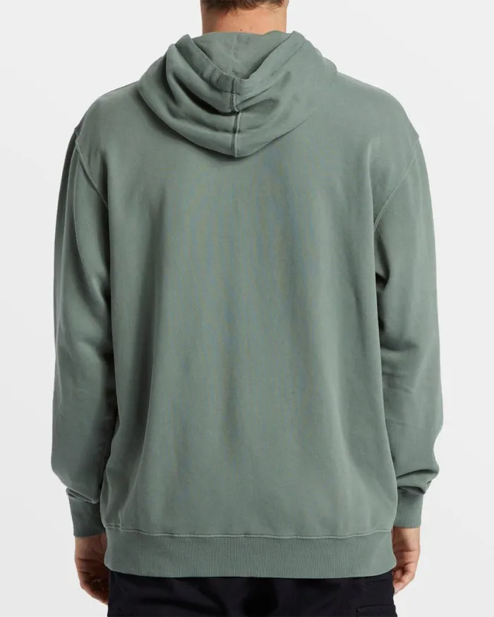 Billabong Wave Washed Hoodie Fern Mens Hoodies and Fleece Billabong Wave Washed Hoodie Fern Mens Hoodies and Fleece