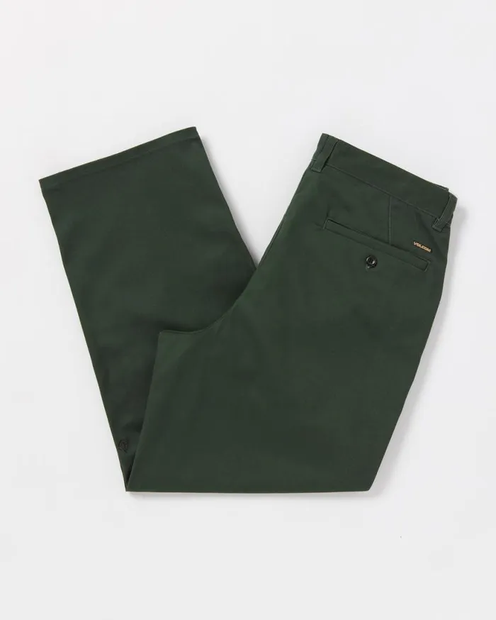 Billow Twill Pants 8211 Dark Forest Mens Volcom Pants