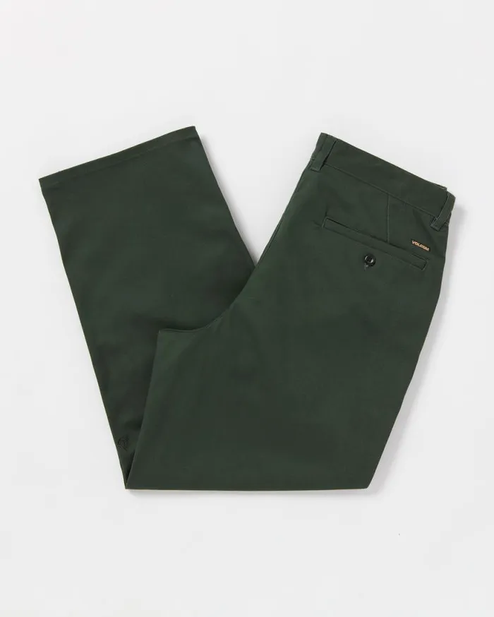 Billow Twill Pants 8211 Dark Forest Mens Volcom Pants
