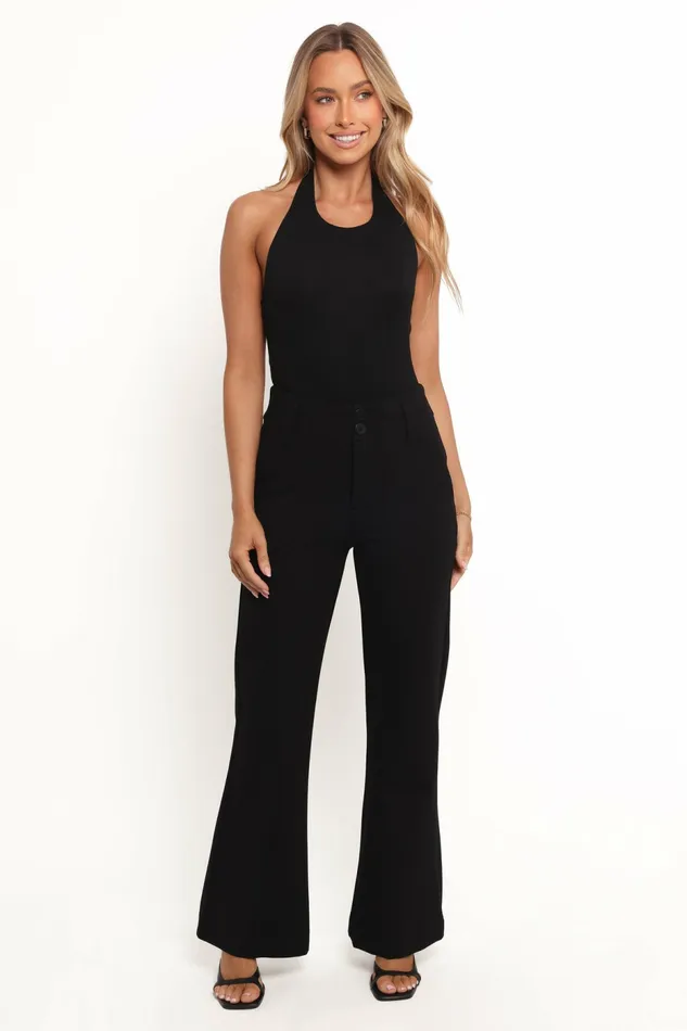 Bimmi Flare Pant Black Pants Petal and Pup Women