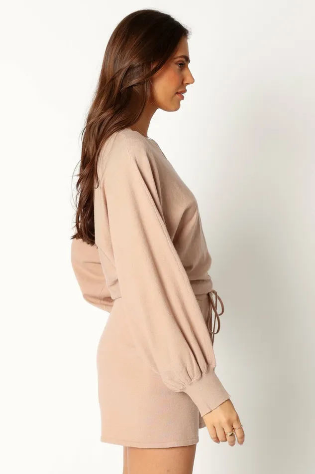 Blakey Romper Light Taupe Jumpsuits and Rompers Petal and Pup Women