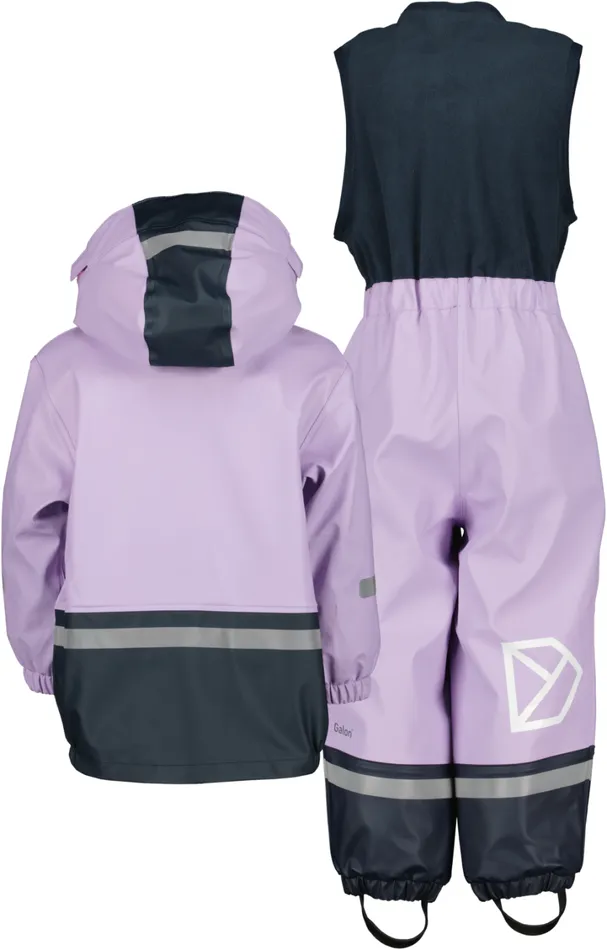Boardman Kids039 Set Galon Digital Purple Kids Didriksons Lined Rain Set Boardman Kids039 Set Galon Digital Purple Kids Didriksons Lined Rain Set