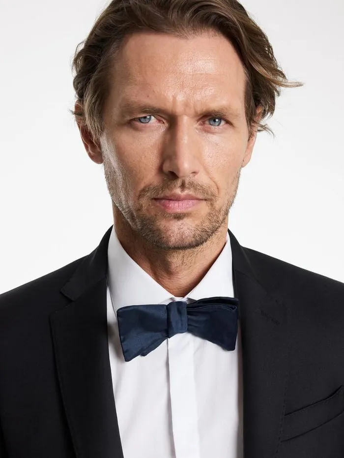 BONI BOWTIE Navy Men John Varvatos Scarves and Ties