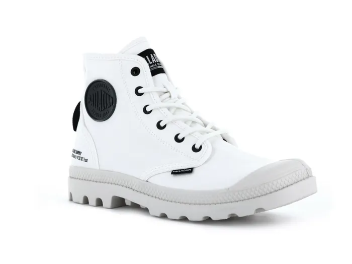 Boots Kids PALLADIUM PAMPA HI HTG SUPPLY Star White
