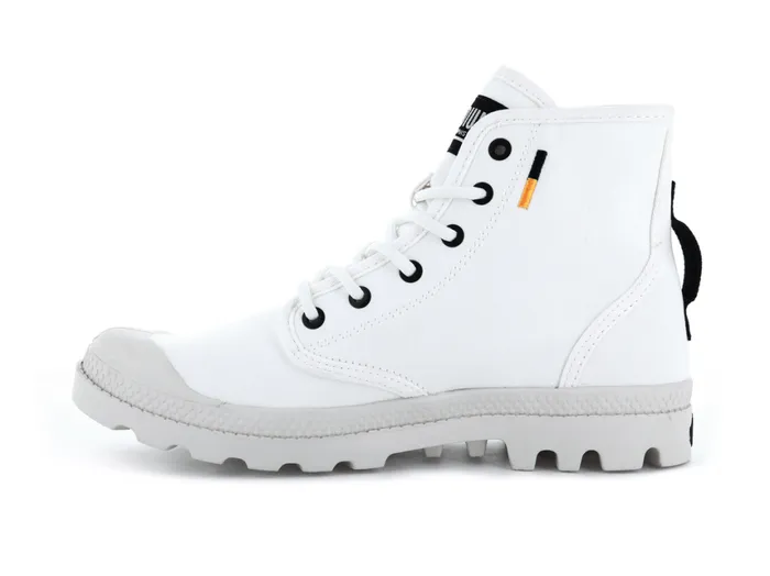 Boots Kids PALLADIUM PAMPA HI HTG SUPPLY Star White