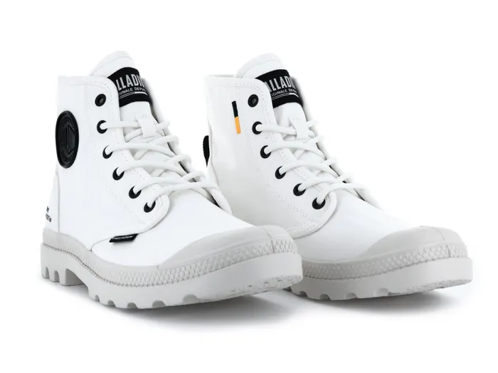Boots Kids PALLADIUM PAMPA HI HTG SUPPLY Star White
