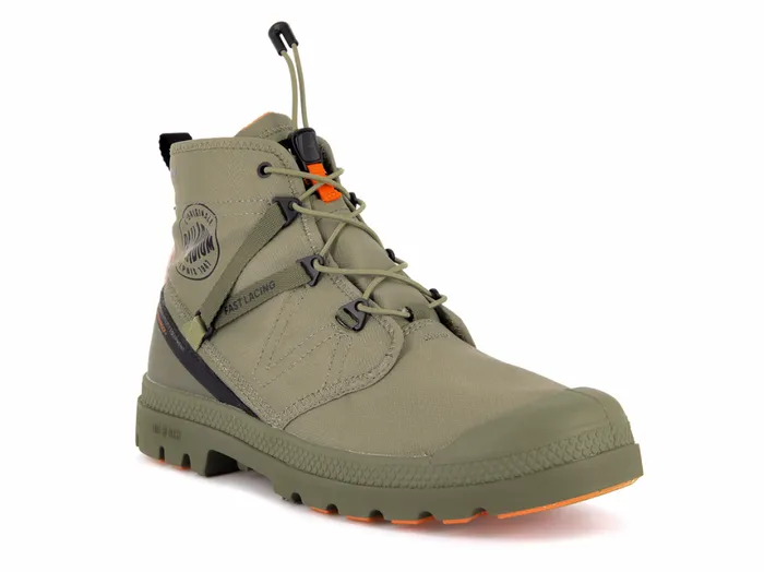 Boots Kids PALLADIUM PAMPA TRAVEL LITE WATERPROOF Dune Boots Kids PALLADIUM PAMPA TRAVEL LITE WATERPROOF Dune