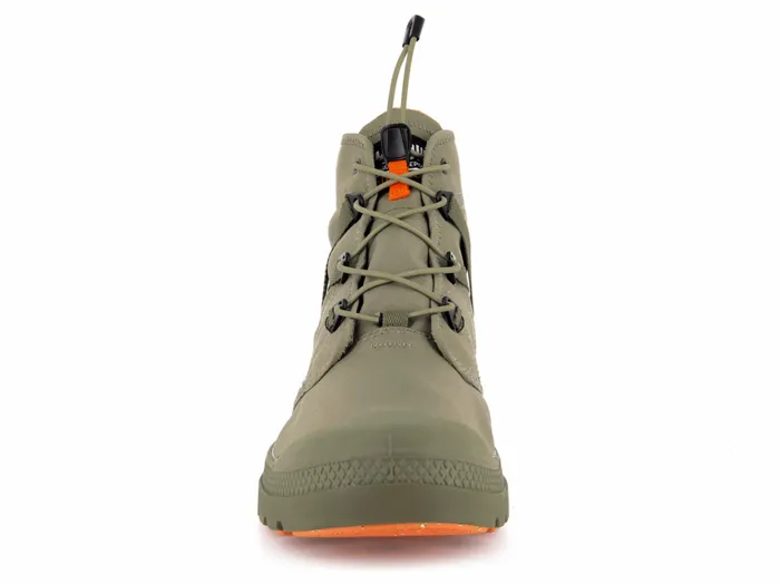 Boots Kids PALLADIUM PAMPA TRAVEL LITE WATERPROOF Dune Boots Kids PALLADIUM PAMPA TRAVEL LITE WATERPROOF Dune