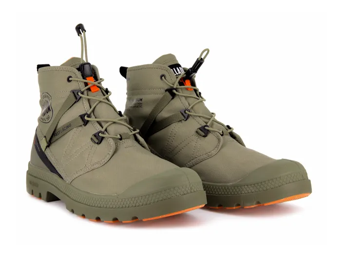 Boots Kids PALLADIUM PAMPA TRAVEL LITE WATERPROOF Dune Boots Kids PALLADIUM PAMPA TRAVEL LITE WATERPROOF Dune