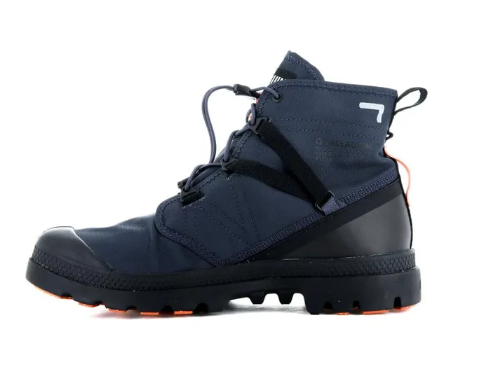 Boots Kids PALLADIUM PAMPA TRAVEL LITE WATERPROOF Mood Indigo Boots Kids PALLADIUM PAMPA TRAVEL LITE WATERPROOF Mood Indigo