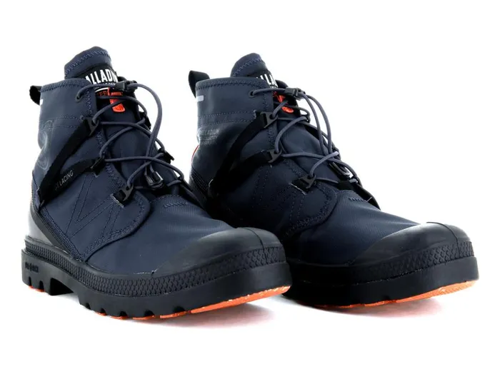 Boots Kids PALLADIUM PAMPA TRAVEL LITE WATERPROOF Mood Indigo Boots Kids PALLADIUM PAMPA TRAVEL LITE WATERPROOF Mood Indigo