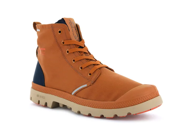 Boots Men PALLADIUM PAMPA LITE RECYCLE WP Tanmood Indigo Boots Men PALLADIUM PAMPA LITE RECYCLE WP Tanmood Indigo