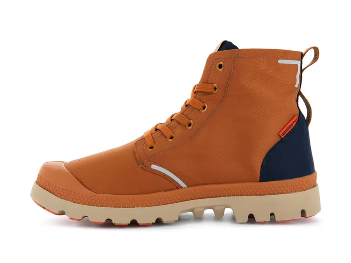 Boots Men PALLADIUM PAMPA LITE RECYCLE WP Tanmood Indigo Boots Men PALLADIUM PAMPA LITE RECYCLE WP Tanmood Indigo