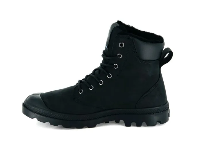 Boots Men PALLADIUM PAMPA SPORT CUFF WPS Blackblack Boots Men PALLADIUM PAMPA SPORT CUFF WPS Blackblack