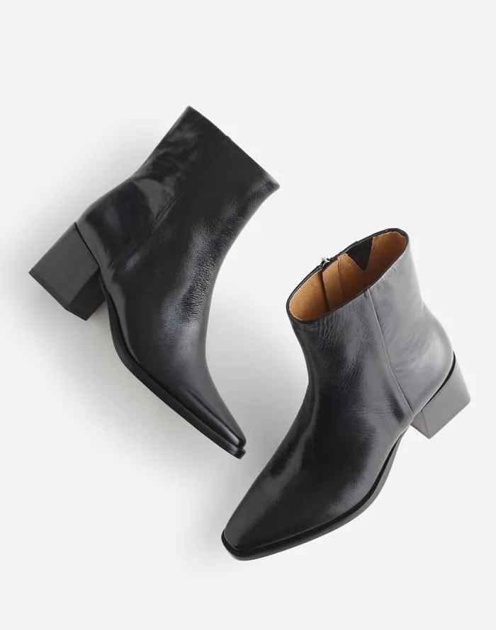 Boots Women Madewell The Ardin Ankle Boot True Black