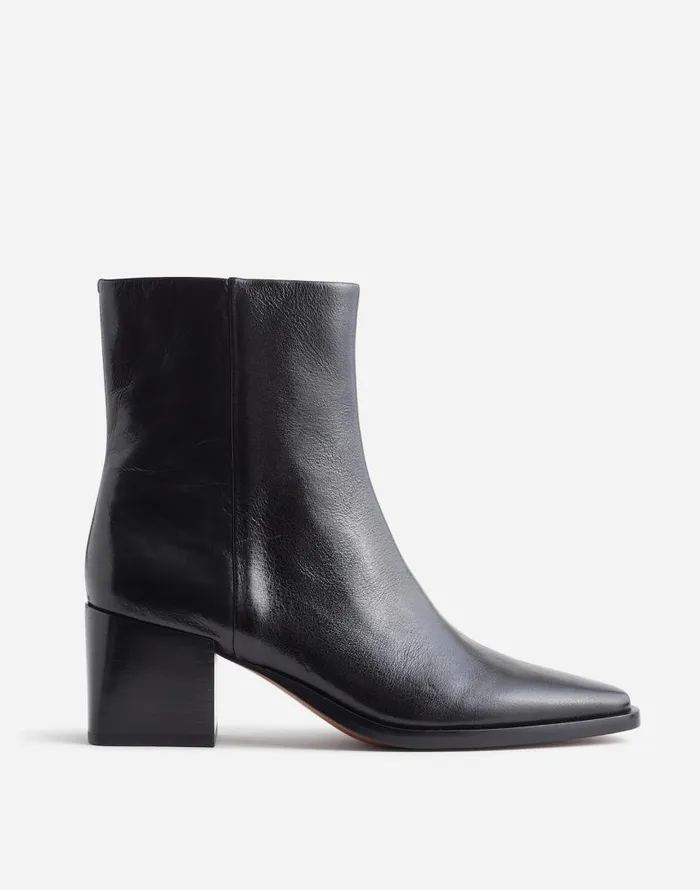 Boots Women Madewell The Ardin Ankle Boot True Black