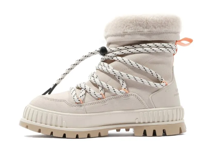 Boots Women PALLADIUM PALLASHOCK HIVER Almond Milk Boots Women PALLADIUM PALLASHOCK HIVER Almond Milk