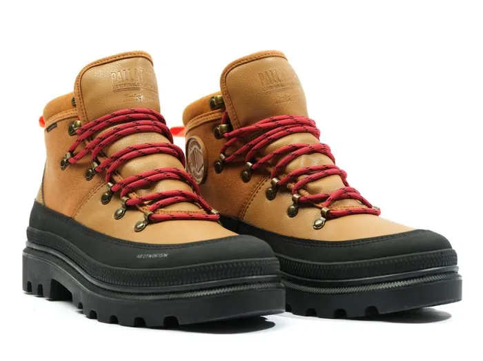Boots Women PALLADIUM PALLATROOPER HIKER WP X FINISTERRE Apple Cinammon Boots Women PALLADIUM PALLATROOPER HIKER WP X FINISTERRE Apple Cinammon