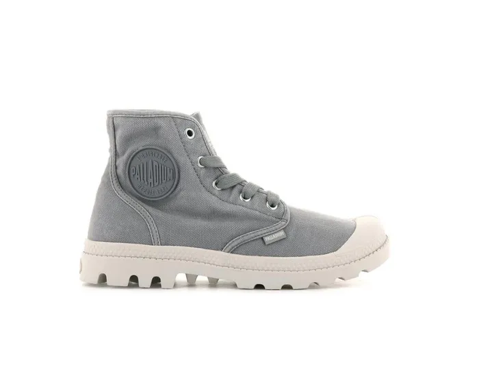 Boots Women PALLADIUM PAMPA HI Gray Flannel