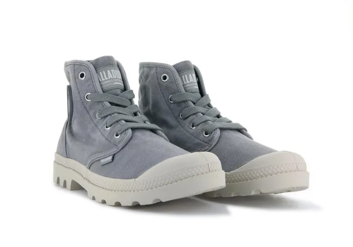 Boots Women PALLADIUM PAMPA HI Gray Flannel