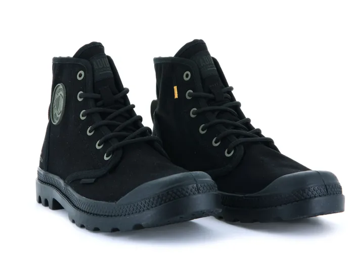 Boots Women PALLADIUM PAMPA HI HTG SUPPLY Blackblack Boots Women PALLADIUM PAMPA HI HTG SUPPLY Blackblack