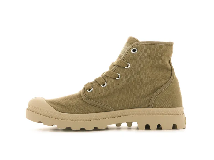 Boots Women PALLADIUM PAMPA HI Olive Boots Women PALLADIUM PAMPA HI Olive