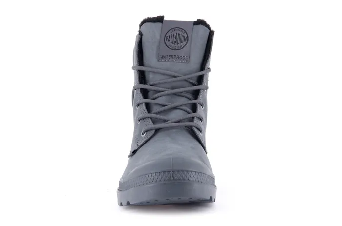 Boots Women PALLADIUM PAMPA SPORT CUFF WPS Dark Shadow Boots Women PALLADIUM PAMPA SPORT CUFF WPS Dark Shadow