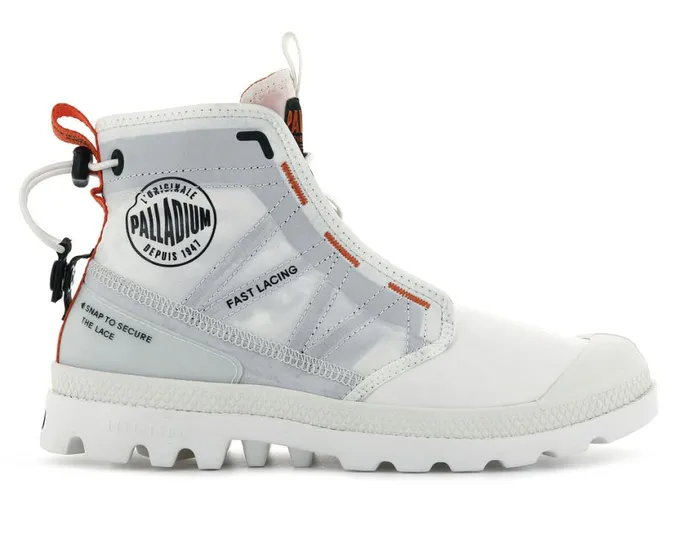 Boots Women PALLADIUM PAMPA TRAVEL LITE Star White