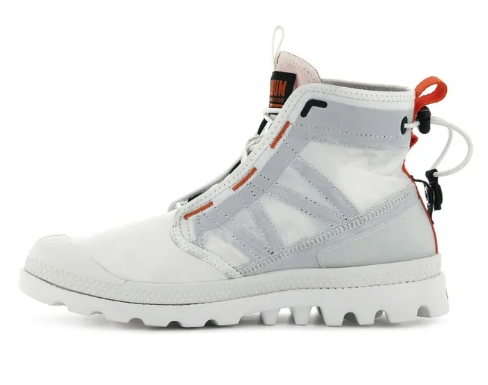 Boots Women PALLADIUM PAMPA TRAVEL LITE Star White Boots Women PALLADIUM PAMPA TRAVEL LITE Star White