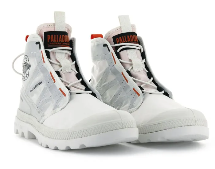 Boots Women PALLADIUM PAMPA TRAVEL LITE Star White Boots Women PALLADIUM PAMPA TRAVEL LITE Star White