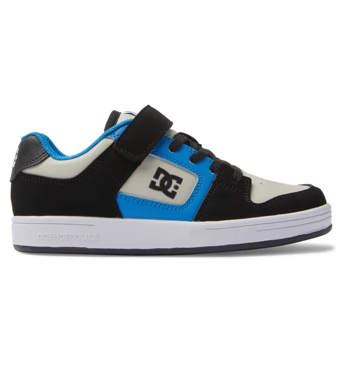 Boy8217s Manteca 4 Elastic Waist Lace Shoes blackbluegrey Sneakers DC Shoes Kids Boy8217s Manteca 4 Elastic Waist Lace Shoes blackbluegrey Sneakers DC Shoes Kids