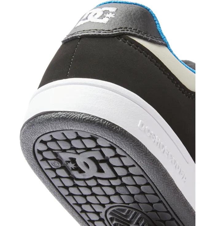 Boy8217s Manteca 4 Elastic Waist Lace Shoes blackbluegrey Sneakers DC Shoes Kids
