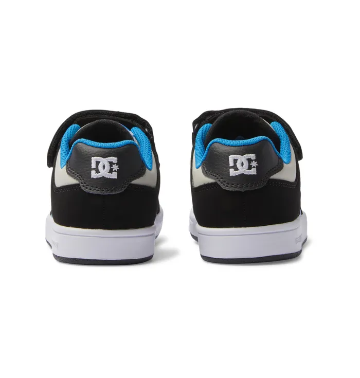 Boy8217s Manteca 4 Elastic Waist Lace Shoes blackbluegrey Sneakers DC Shoes Kids