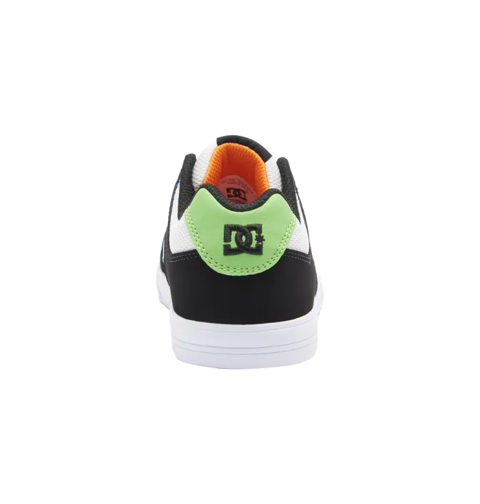 Boy8217s Pure Elastic Waist Lace Shoes whiteblackblue Kids Sneakers DC Shoes