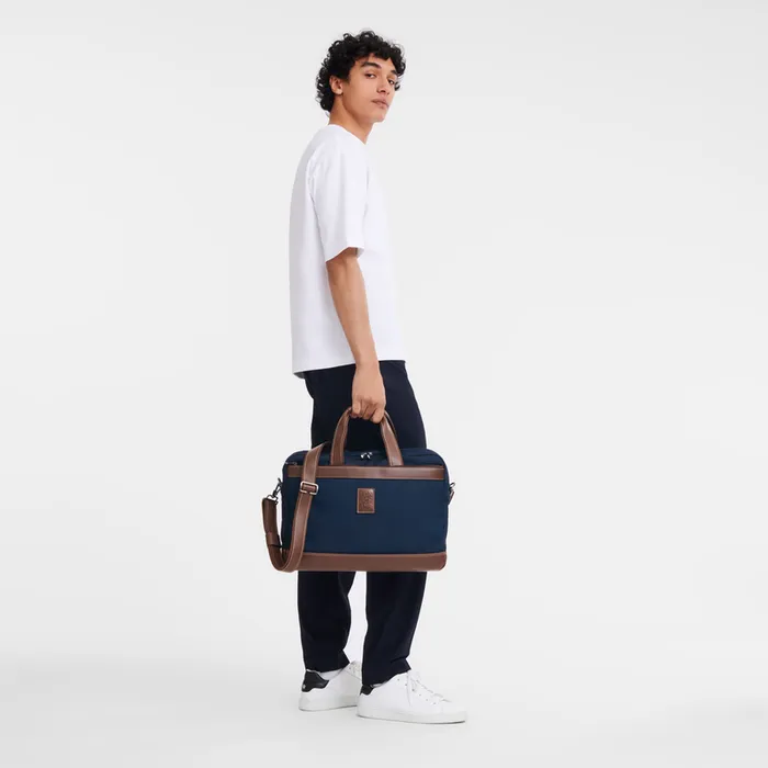 Briefcase Longchamp Men Boxford L Briefcase Blue Briefcase Longchamp Men Boxford L Briefcase Blue