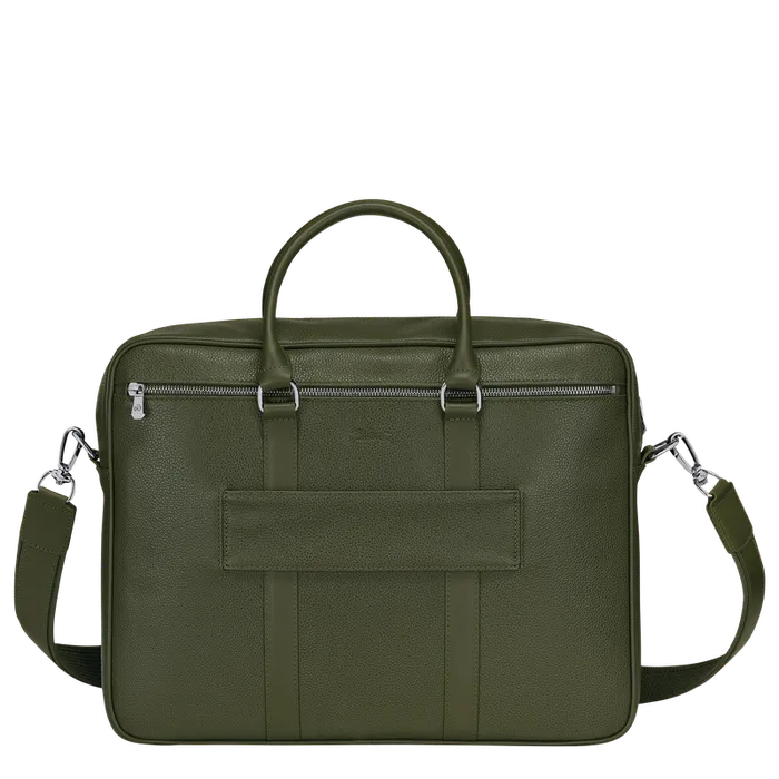 Briefcase Longchamp WomenMen Le Foulonn M Briefcase Khaki Briefcase Longchamp WomenMen Le Foulonn M Briefcase Khaki
