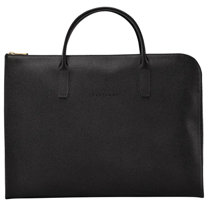 Briefcase Longchamp WomenMen Le Foulonn S Briefcase Black
