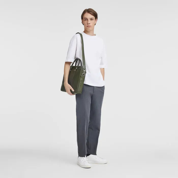 Briefcase Longchamp WomenMen Le Foulonn S Briefcase Khaki Briefcase Longchamp WomenMen Le Foulonn S Briefcase Khaki